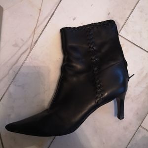 women lamb leather boots，stilettos,pointy-toe